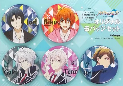 中古】バッジ・ピンズ(キャラクター) 集合 オリジナル缶バッジセット(5