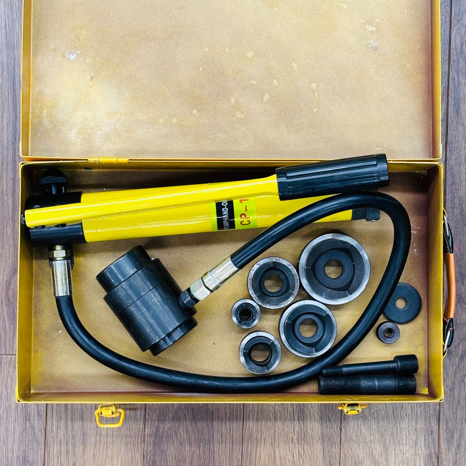 SYK 8 B 手動油圧パンチャー ノックアウトパンチャー