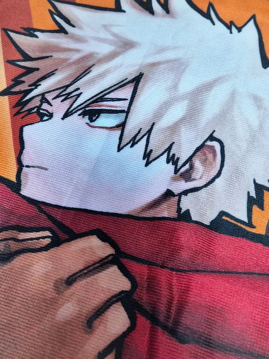 ヒロアカ 爆豪 勝己 BIG タオル ジャンプフェスタ 新撰組Girl