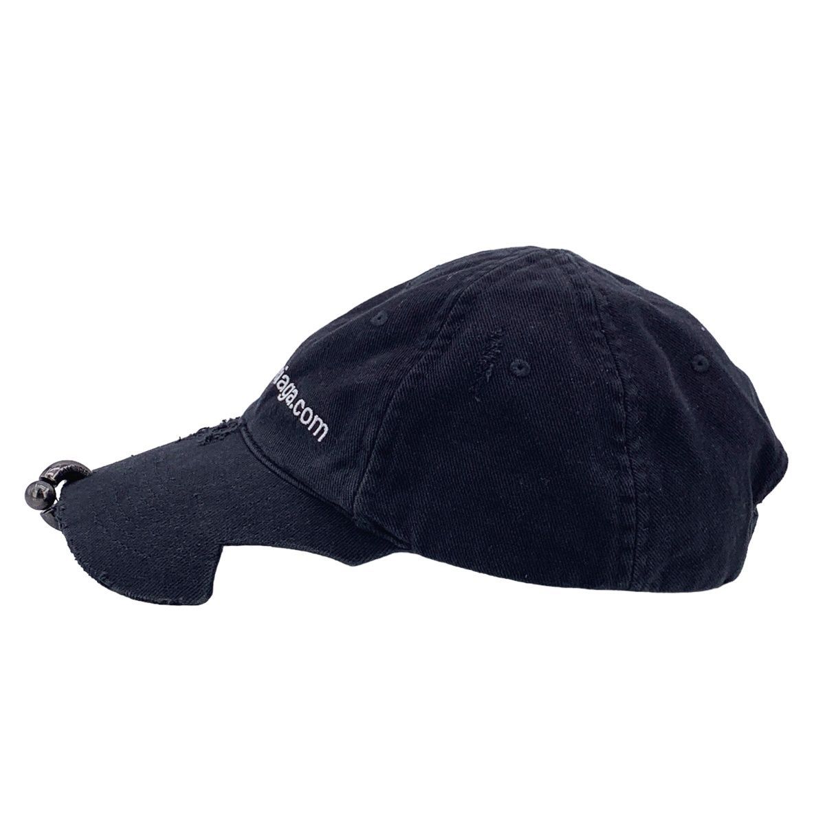 BALENCIAGA キャップ 中古】 BALENCIAGA バレンシアガ フロント ピアス ベースボール