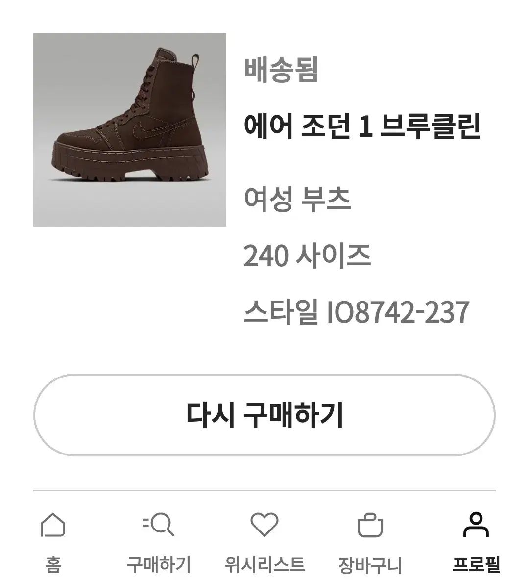 ナイキ エア ジョーダン 1 ブルックリン 240