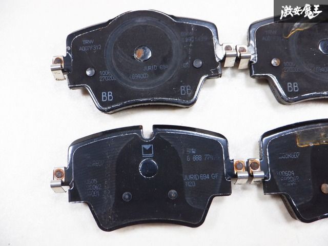 残量あり BMW 純正 G20 G21 320i 3シリーズ フロント ブレーキ パッド 残量:約10.8mm 棚A2