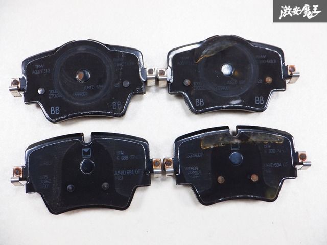 残量あり BMW 純正 G20 G21 320i 3シリーズ フロント ブレーキ パッド 残量:約10.8mm 棚A2