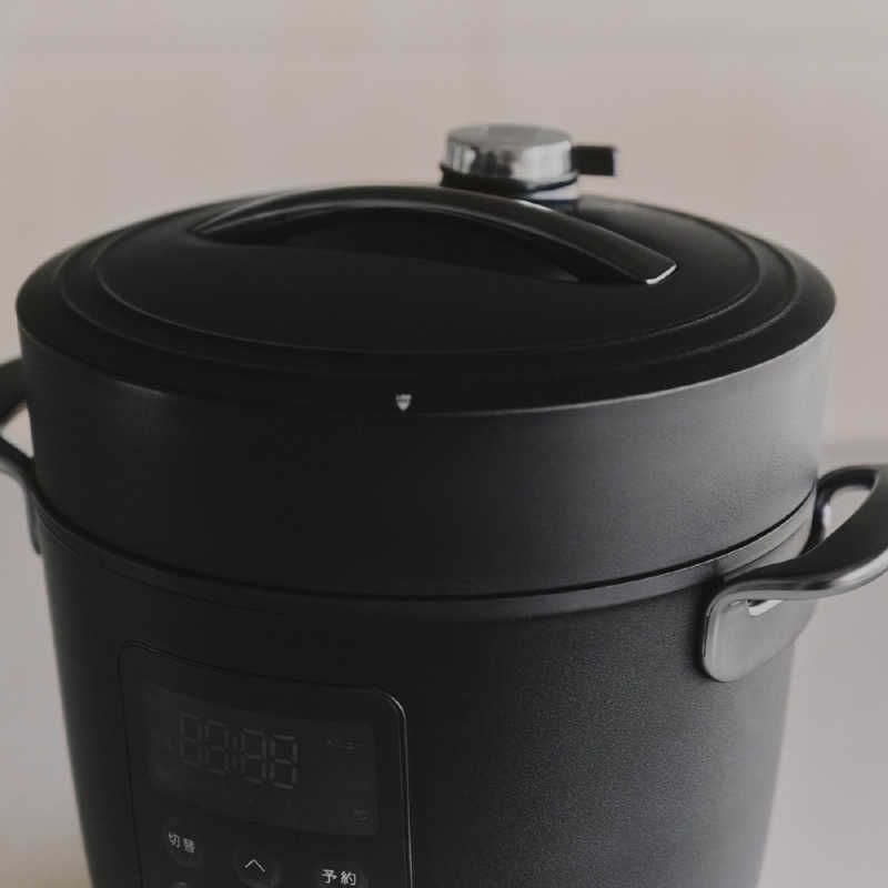 新品 未開封 】 A-STAGE Re・De Pot 電気圧力鍋 2L ブラック EPC01A