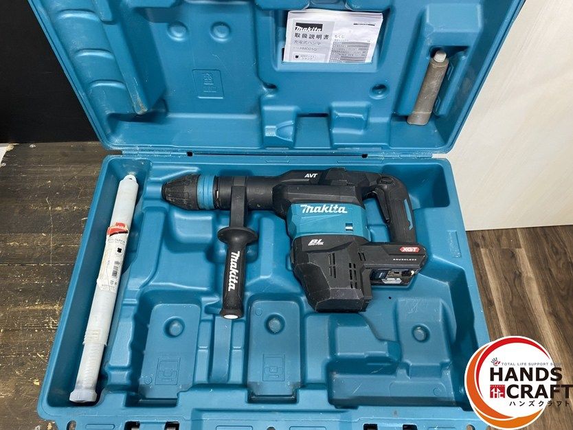 ○【中古品】makita マキタ HM001GZ 充電式ハンマ 電動ハンマ 40Vmax用