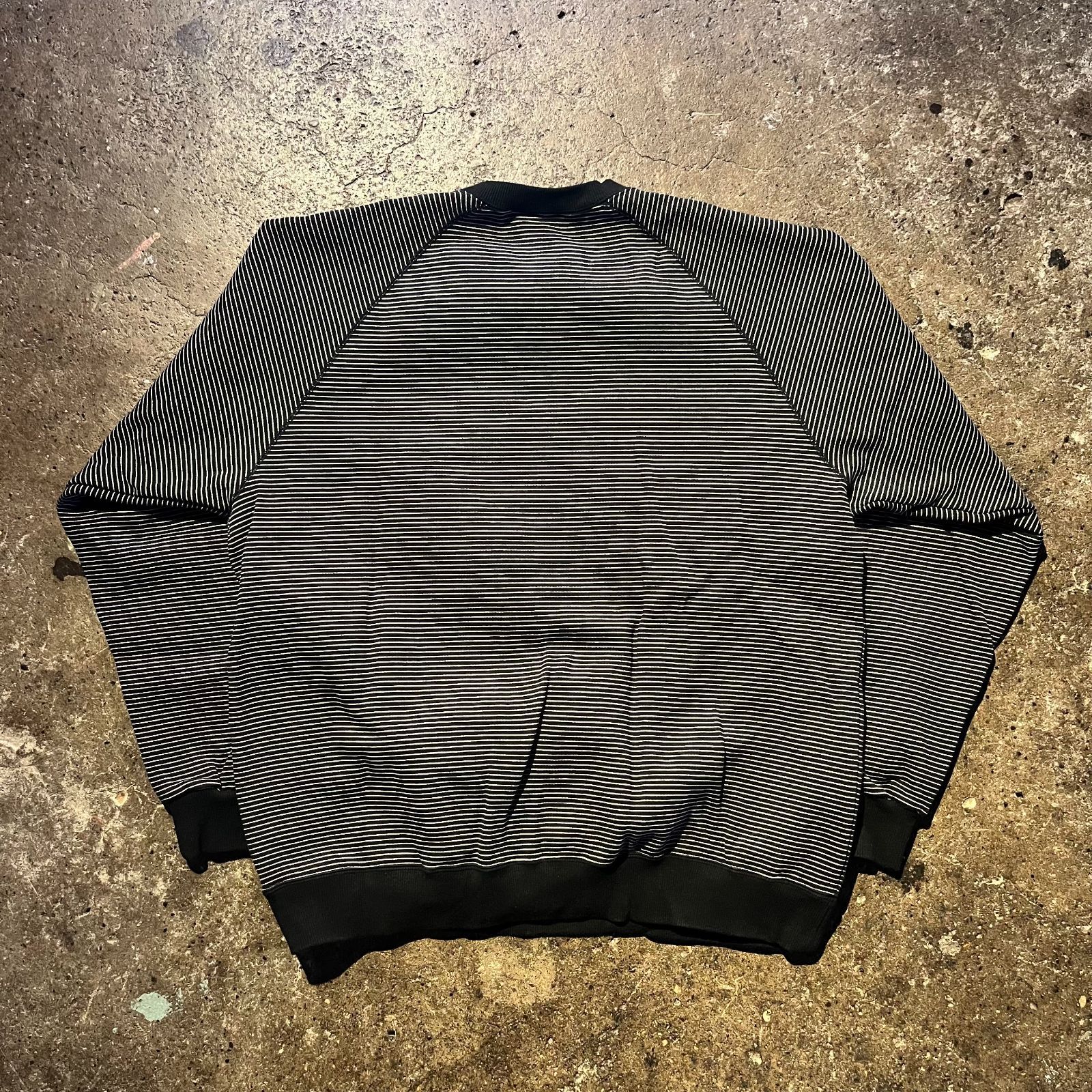 ENNOY 24aw BORDER CREW NECK SWEAT エンノイ 2024aw ボーダー クルー 
