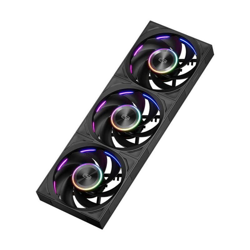 ケースファン×3 120 mm | 3000 RPM リバースVer. F 7 X R-ARGB-BK 3 IN 1 ♥