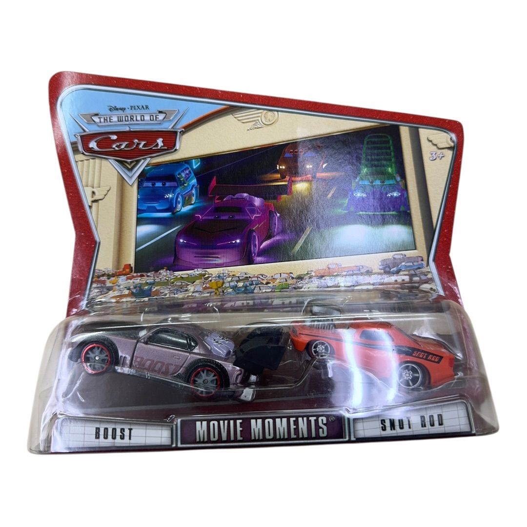 Disney PIXAR Cars ディズニー ピクサー カーズ ミニカー 4台セット ブースト スノットロッド ウィンゴ DJ マテル