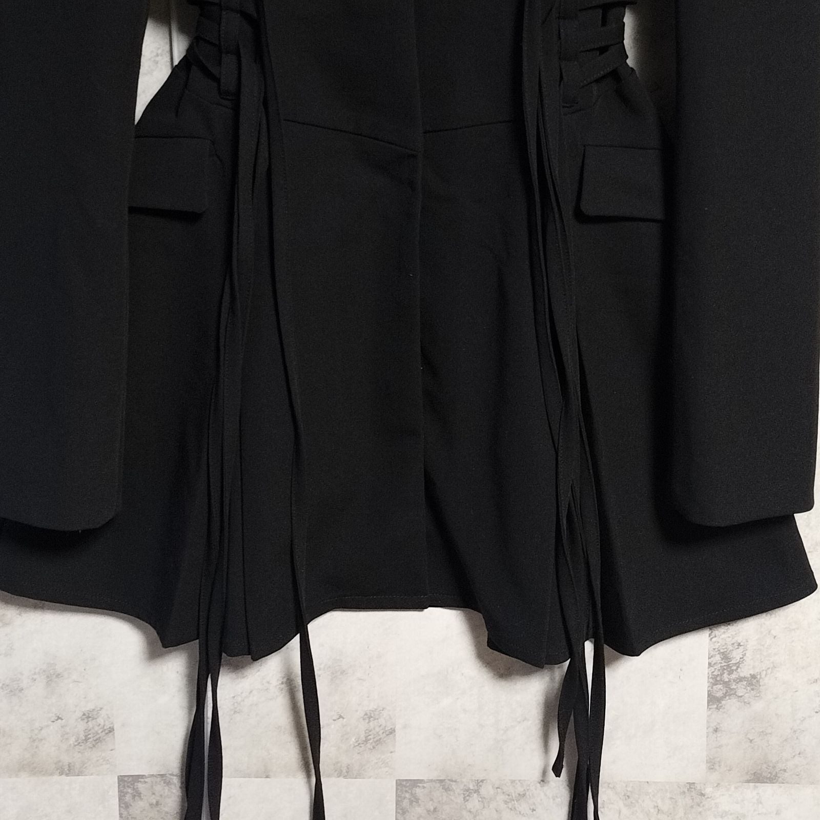 極美品】MELT THE LADY string jacket onepiece FREEサイズ ブラック