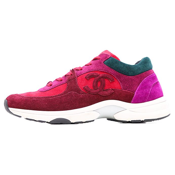 美品】CHANEL シャネル ローカットスニーカー G33862 スウェード