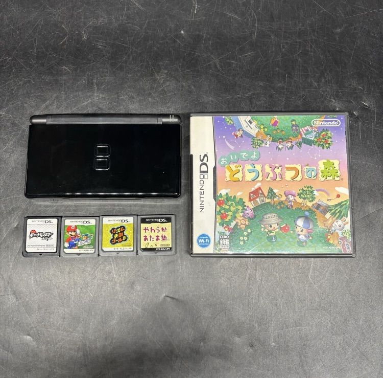 K0046 美品 ジャンク品 Nintendo 任天堂 DSliteジェットブラック本体