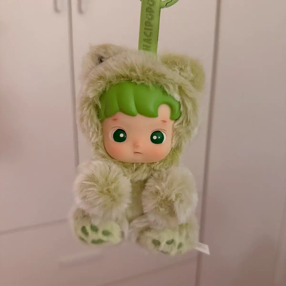 ポップマート ハチププ グリーン ぬいぐるみ キーホルダー