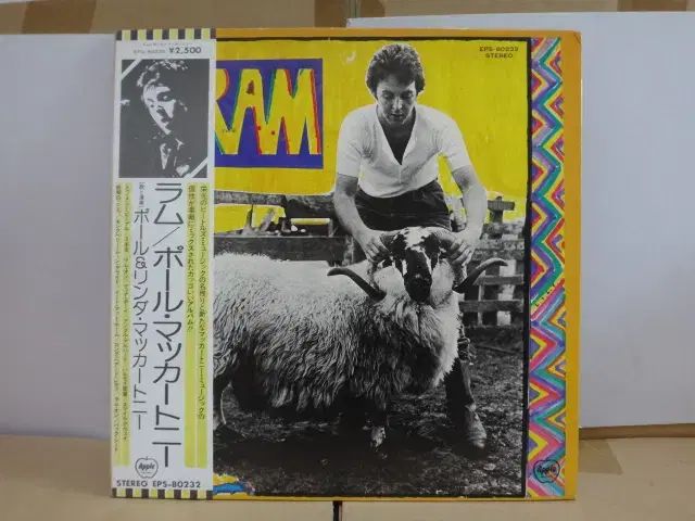 日本 LP Paul McCartney ー Ram
