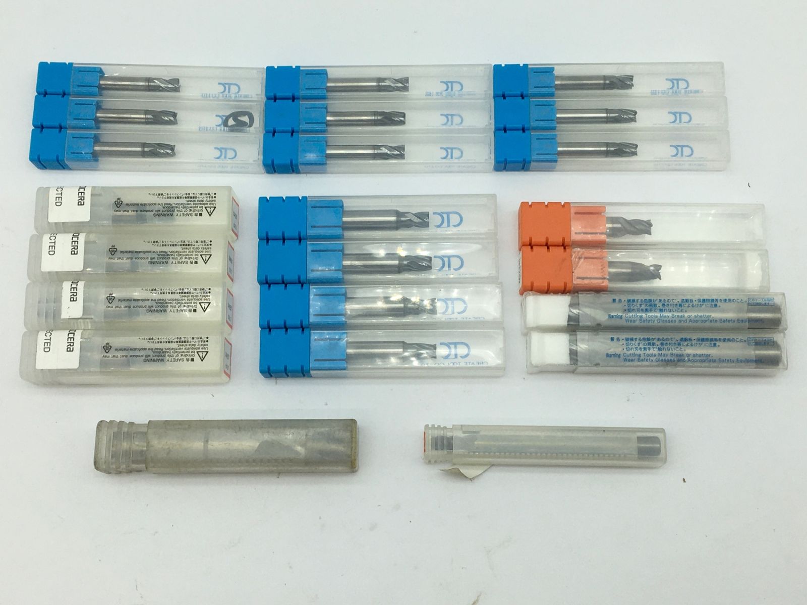 22本セット エンドミル セット KYOCERA CTC OSG など エコツー M 02