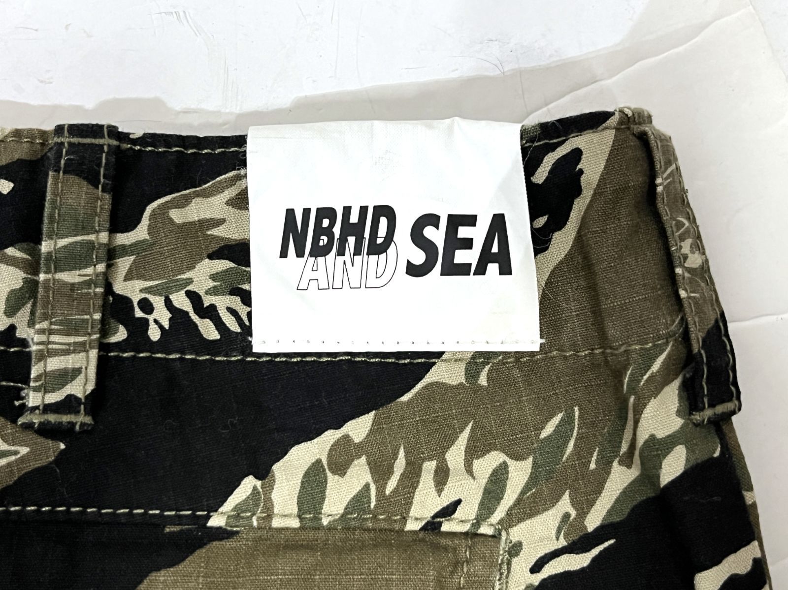 NEIGHBORHOOD WIND AND SEA タイガーカモ NEIGHBORHOOD×WIND AND SEA シャツ タイガーカモシャツ NEIGHBORHOOD