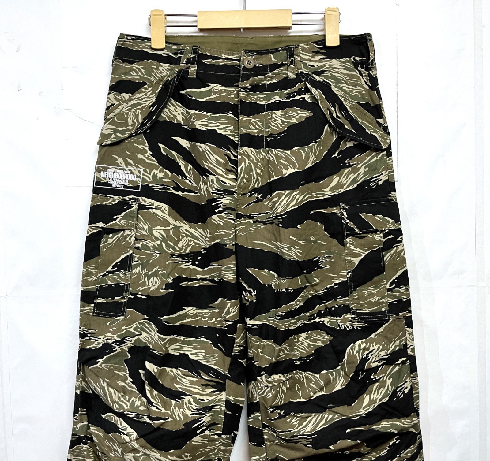 NEIGHBORHOOD WIND AND SEA タイガーカモ NEIGHBORHOOD×WIND AND SEA シャツ タイガーカモシャツ NEIGHBORHOOD