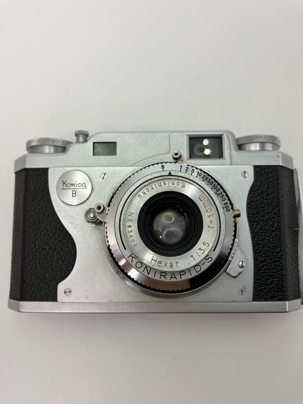 ジャンク】Konica II Hexar 50mm F3.5 1950年代レンジファインダー