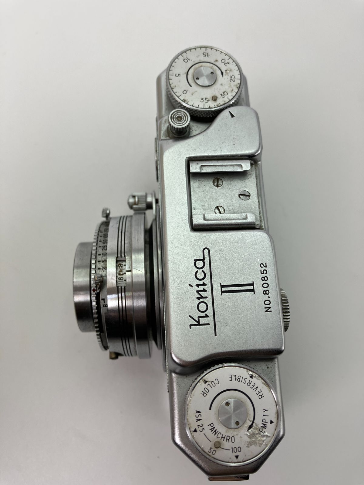 ジャンク】Konica II Hexar 50mm F3.5 1950年代レンジファインダー