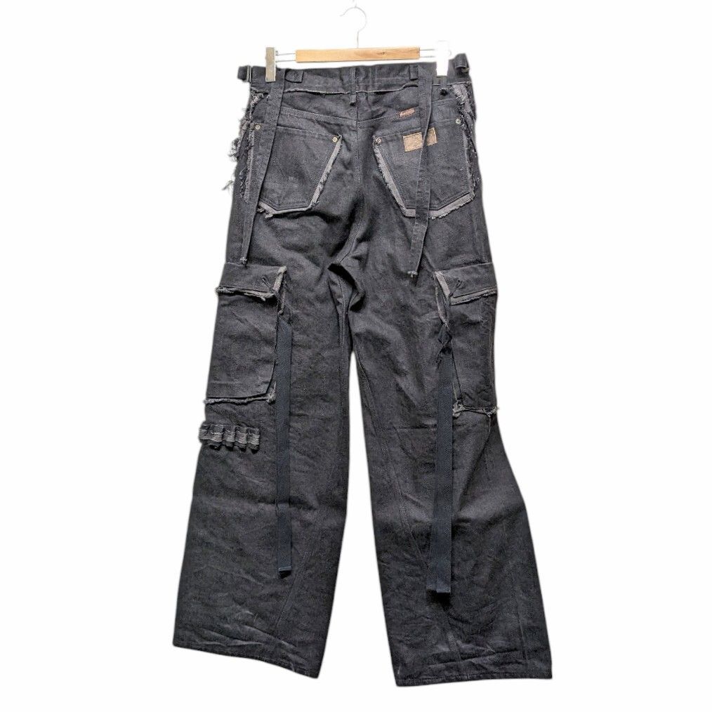 MINUS Slash Seam Twist Cargo Jeans マイナス スラッシュ ツイスト