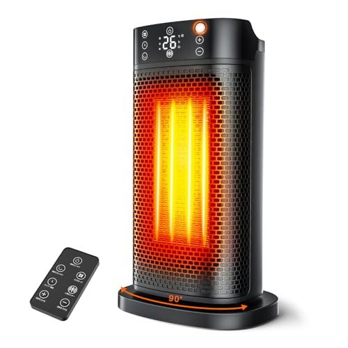 2025冬 瞬間速暖 セラミックファンヒーター AI自動制御 省エネ 人感センサー セラミックヒーター 大風量 1200 W 首振り 3段階温度調整 電気ヒーター 切り忘れ防止 転倒OFF 12 hタイマー機能 リモコン磁石付き 速暖 電気ストーブ