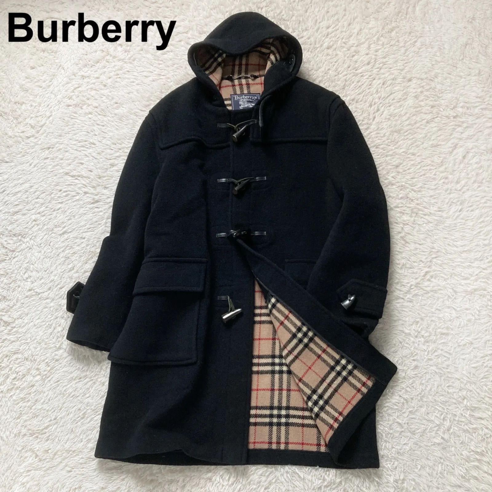 希少美品 バーバリーズ Burberrys 丸善別注 英国製 ダッフルコート