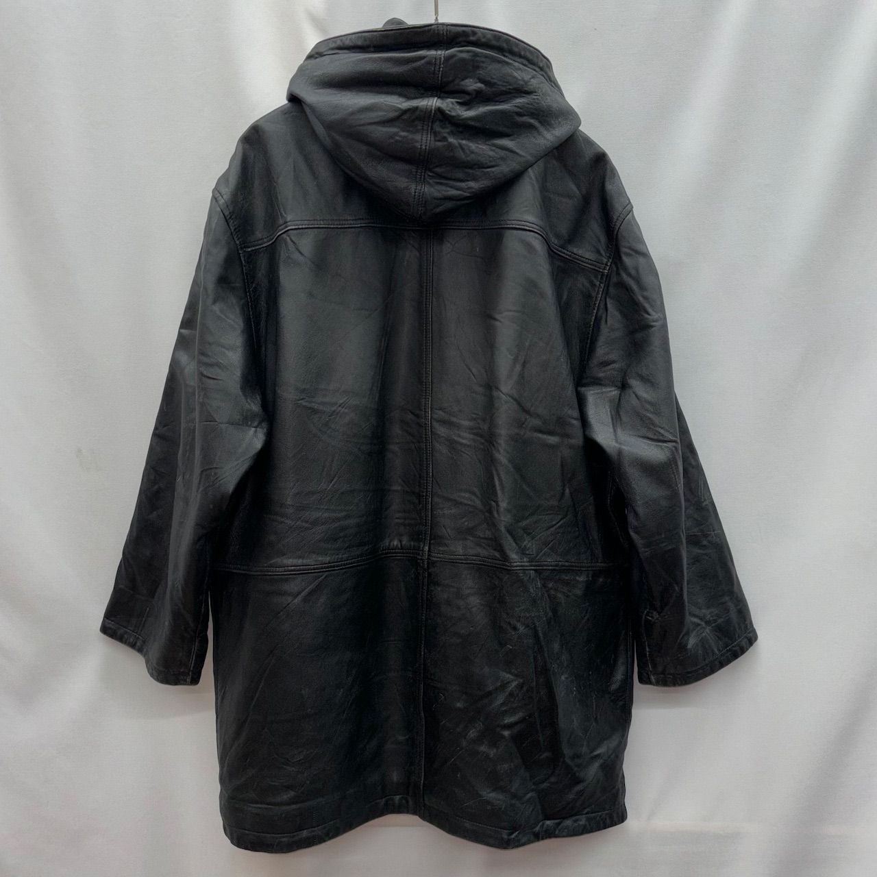 バーバリー　レザーダッフルコート Burberry レザーダッフルコート