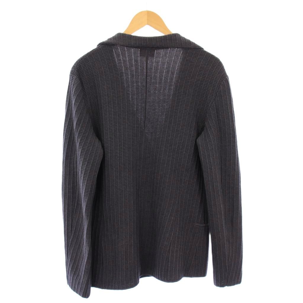 ジョルジオアルマーニ GIORGIO ARMANI ニットカーディガン テーラード