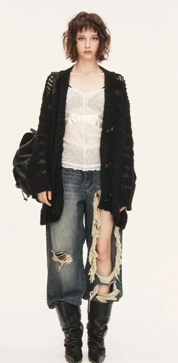 スリータイムズ リーボータップ デニム - Indigo Blue S