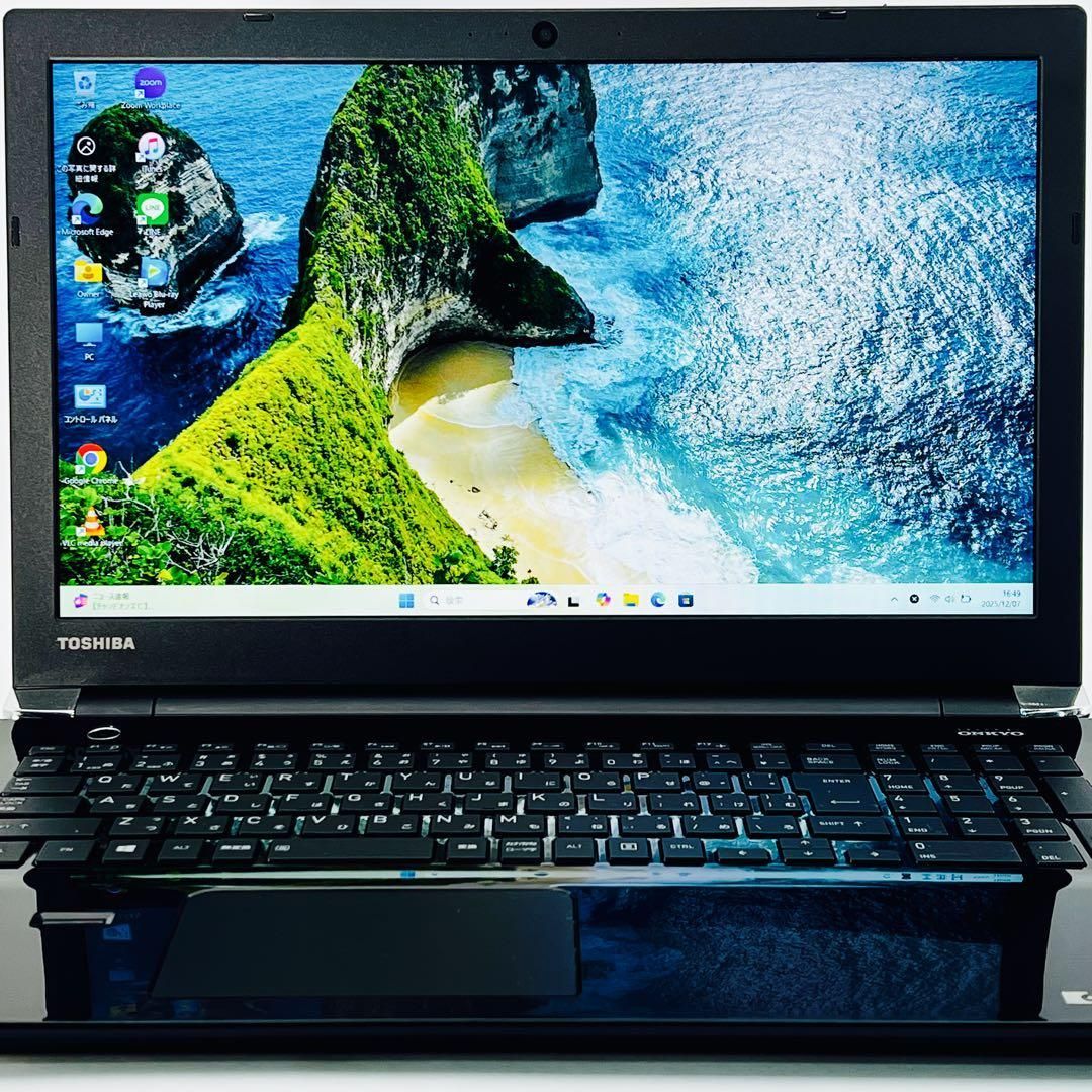 Core i7 16GB ノートパソコン Windows11 オフィス付き TOSHIBA