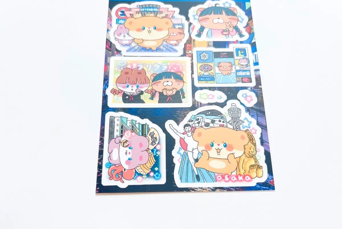 デコレーションダイアリーステッカー  まとめ/デコレーションダイアリーアイテム/デコレーションダイアリー用品販売/デコレーションダイアリーアイテム/キャラクターデコレーションダイアリー/ アロハクマクマ/デコレーションダイアリーシール