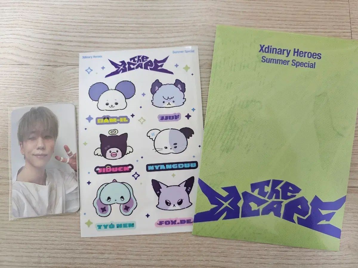 Xdinary Heroes overture トレカセット クリアトレカ Xdinary Heroes(エクディズ) サマーコンサート 入場トレカ - メルカリ