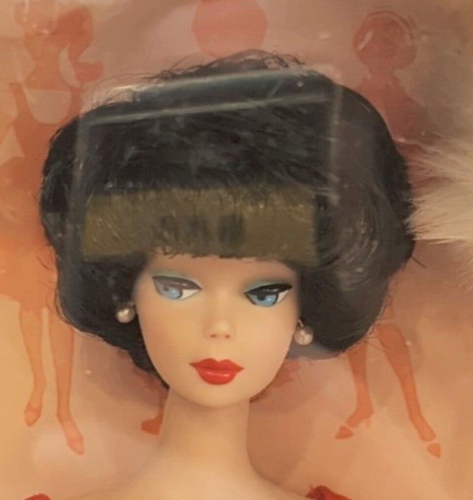 マテル 復刻バービー マイフェイバリットバービー バブルカット ブルネット 50 thアニバーサリー