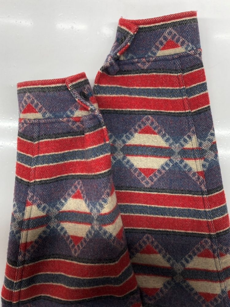 ケンゾー KENZO WOOL JACKET ウール ジャケット 北斎タグ ネイティブ柄 