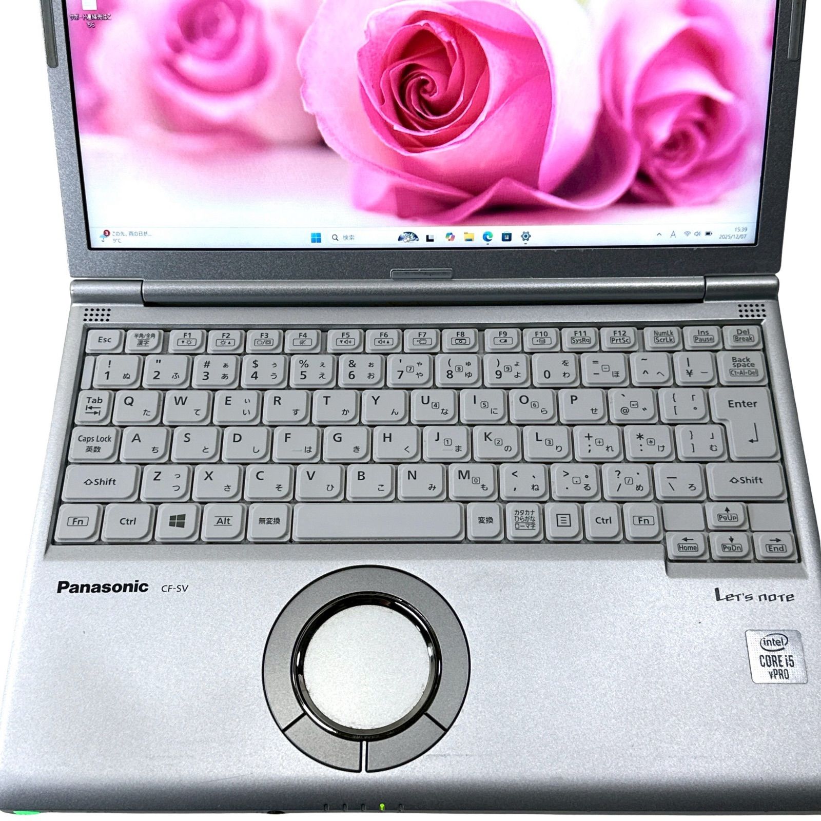 美品CF-SV9【i5第10世代☆16GB】バッテリー良好｜超軽量12.1インチ｜NB