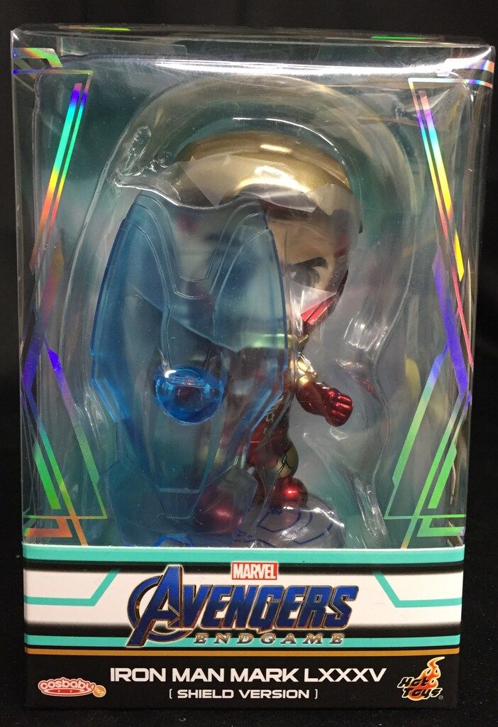 HOTTOYS COSBABY（S）BOBBLE HEAD IRON MAN MARK LXXXV（85） [SHIELD VERSION ...