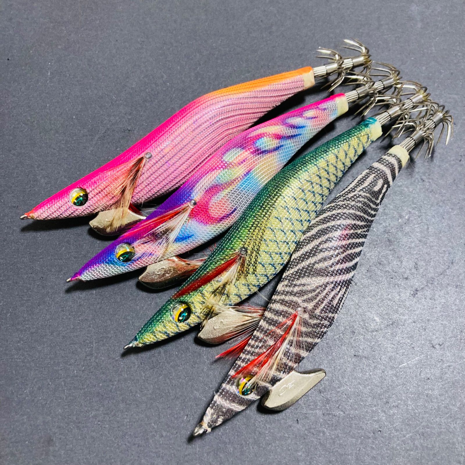 美品】 エメラルダス ラトル 3.5号 エギ エギセット 廃盤 Daiwa