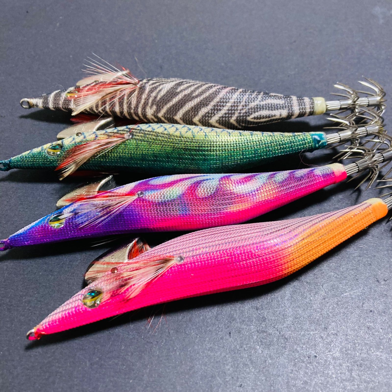 美品】 エメラルダス ラトル 3.5号 エギ エギセット 廃盤 Daiwa