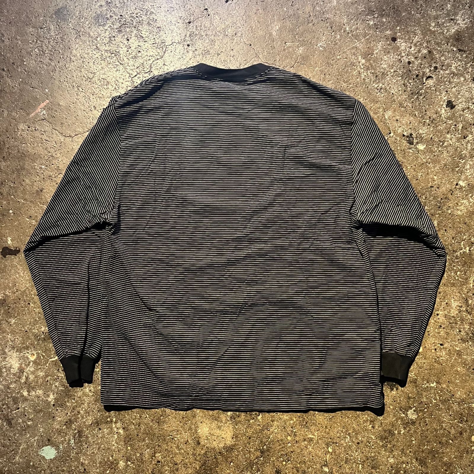ENNOY 23ss BORDER L/S TEE エンノイ 2023ss ボーダー ロングスリーブ