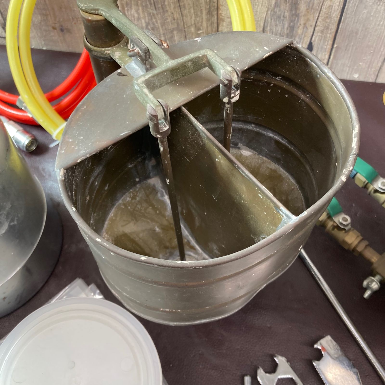 大塚刷毛 ペンキ屋さんセットⅡ圧送式スプレーガン 吹付ガン 付き その他 エアーツール 電動工具 エア工具