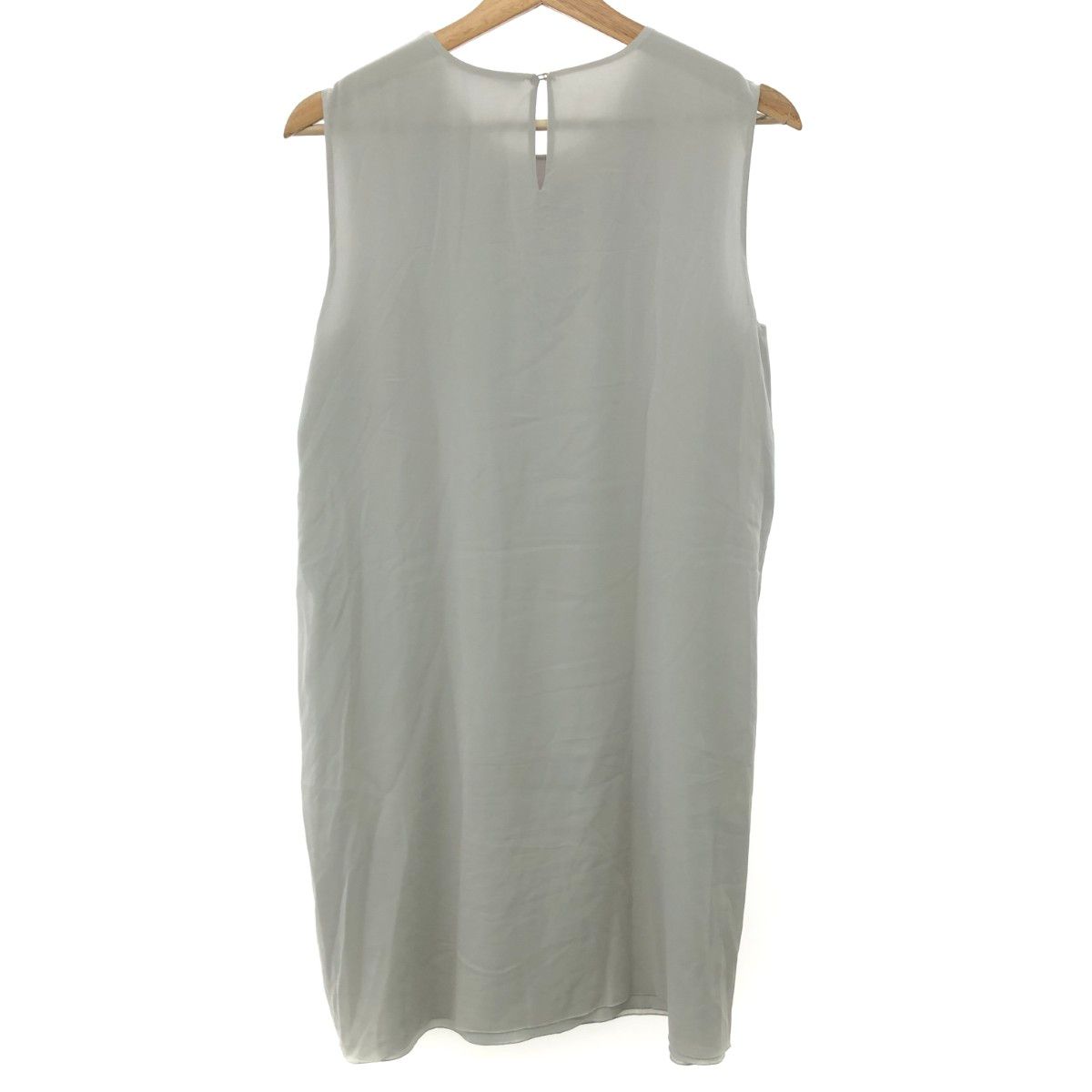 FABIANA FILIPPI スタッズ レザー ノースリーブ ワンピース ＄ FABIANA FILIPPI ファビアナフィリッピ ノースリーブワンピース サイズ