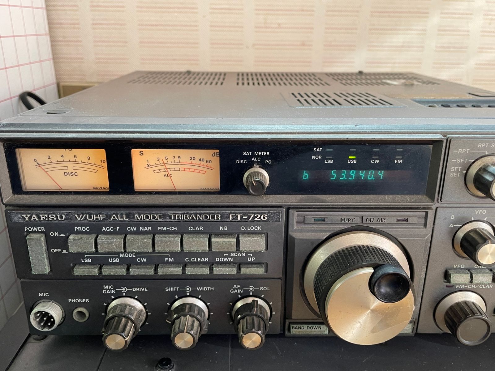 ヤエス 無線機 FT 726 トランシーバー アマチュア無線 YAESU A 015 byebye