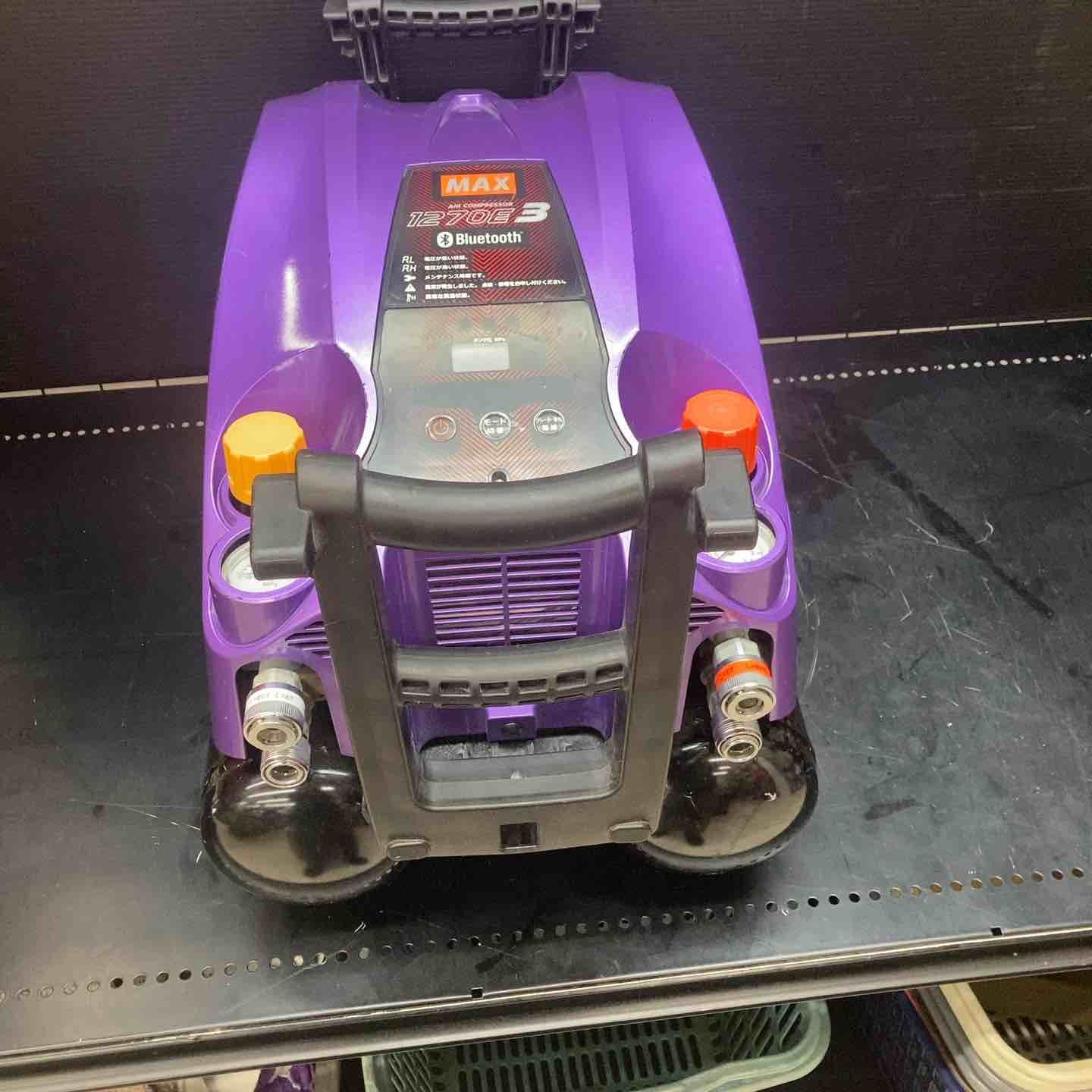 品 マックス MAX 高圧エアコンプレッサー AK- メタリックパープル