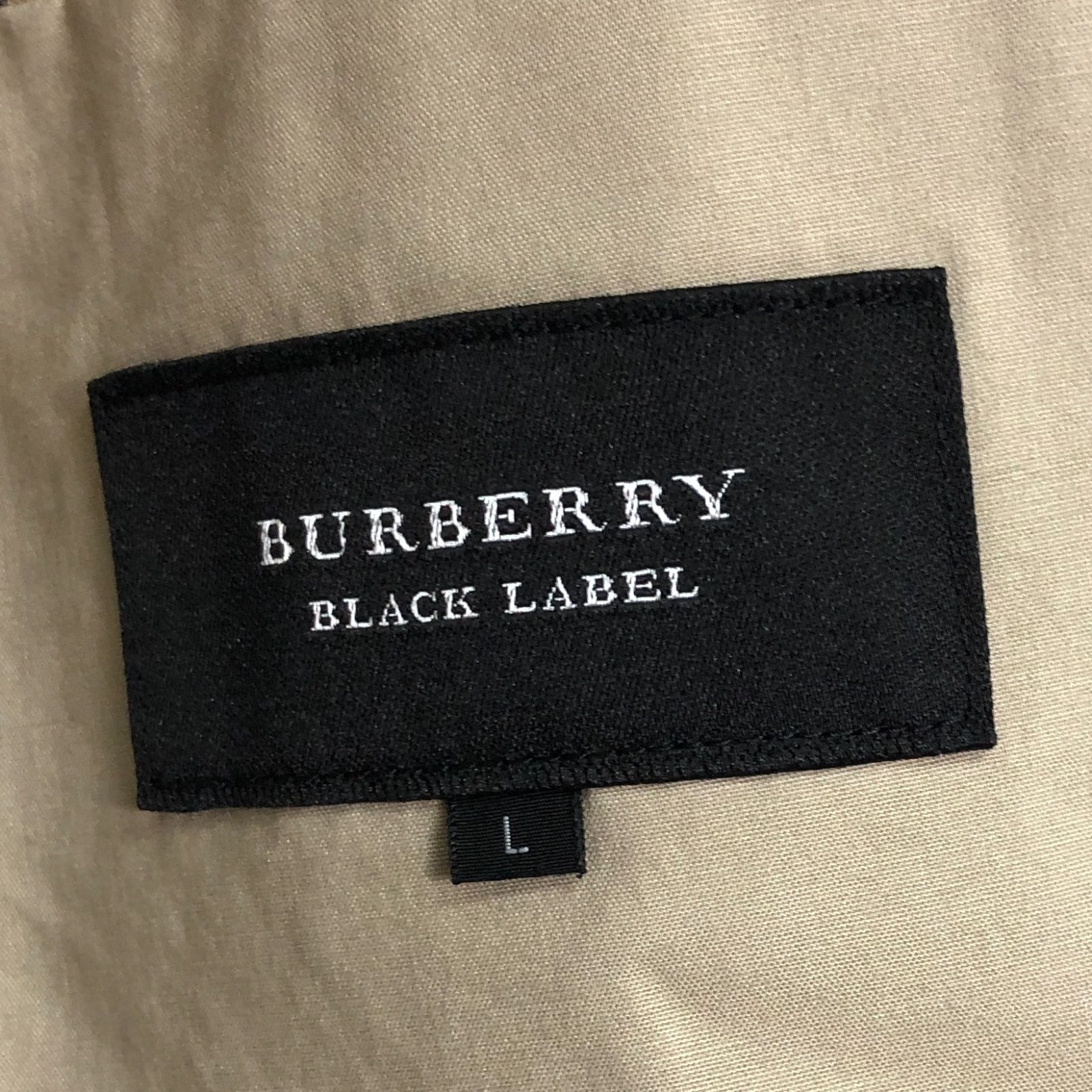 BURBERRY メンズスーツセットアップ BLACK LABEL ベージュ系 SGAW10