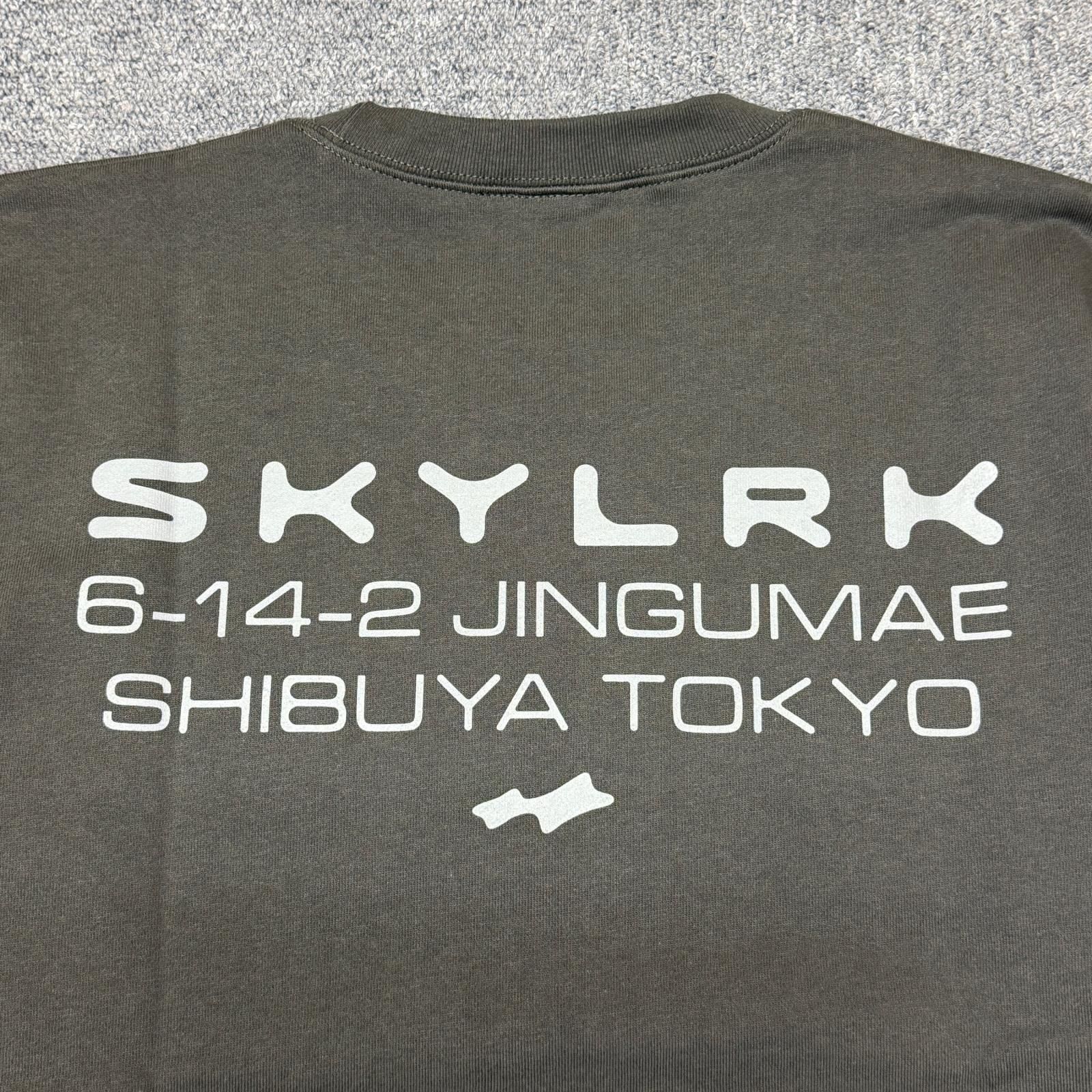 skylrk Tokyo pop up 限定　トレーナー Sサイズ skylrk Tokyo pop up 限定 トレーナー Sサイズ