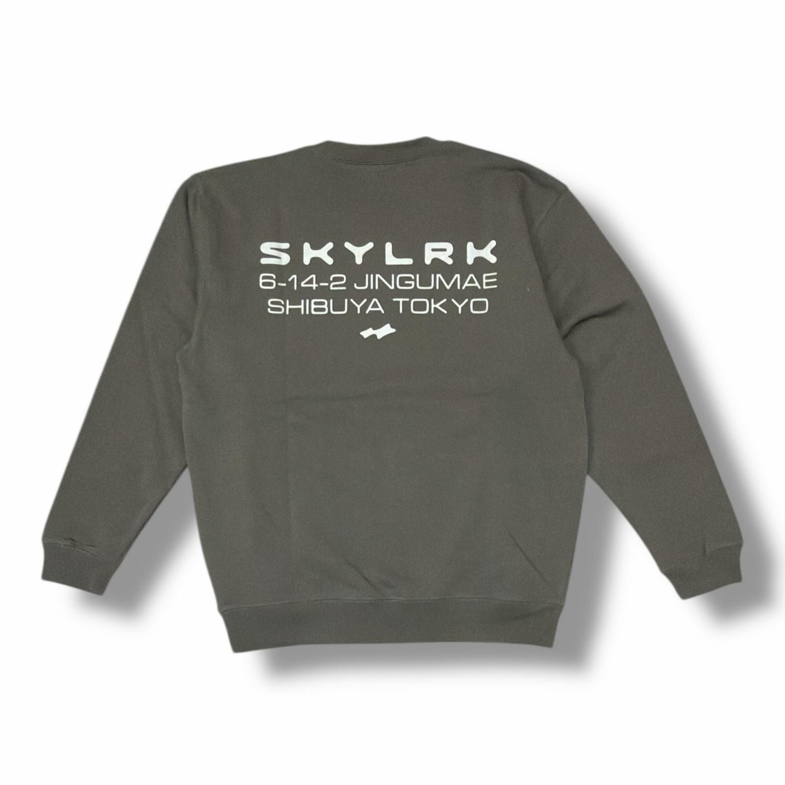 未使用 SKYLRK TOKYTO CREWNWCK トウキョウクルーネックスウェット