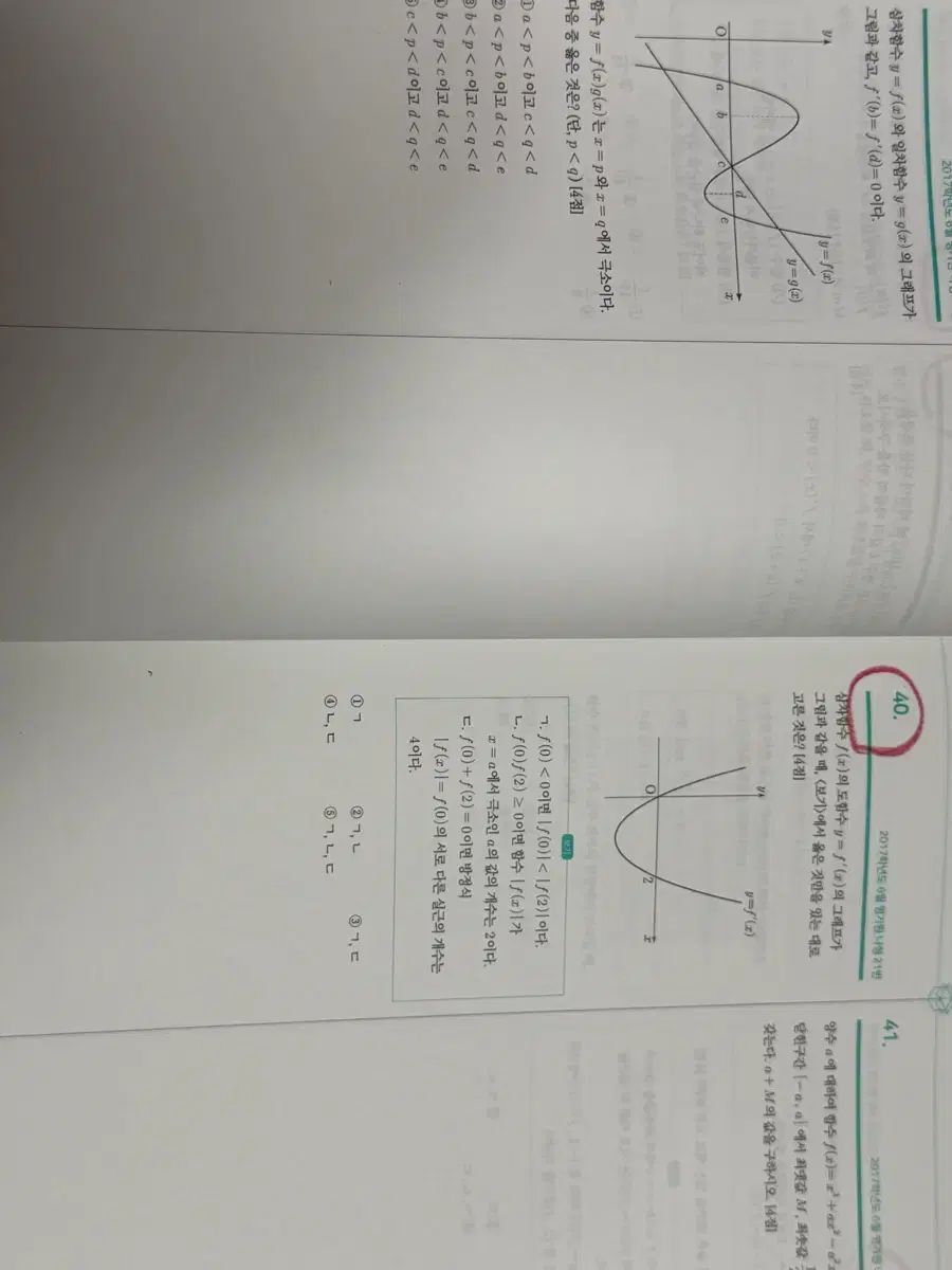過去問考え問題集 (過去問集) 4点 数学Ⅰ 数学Ⅱ 微分積分