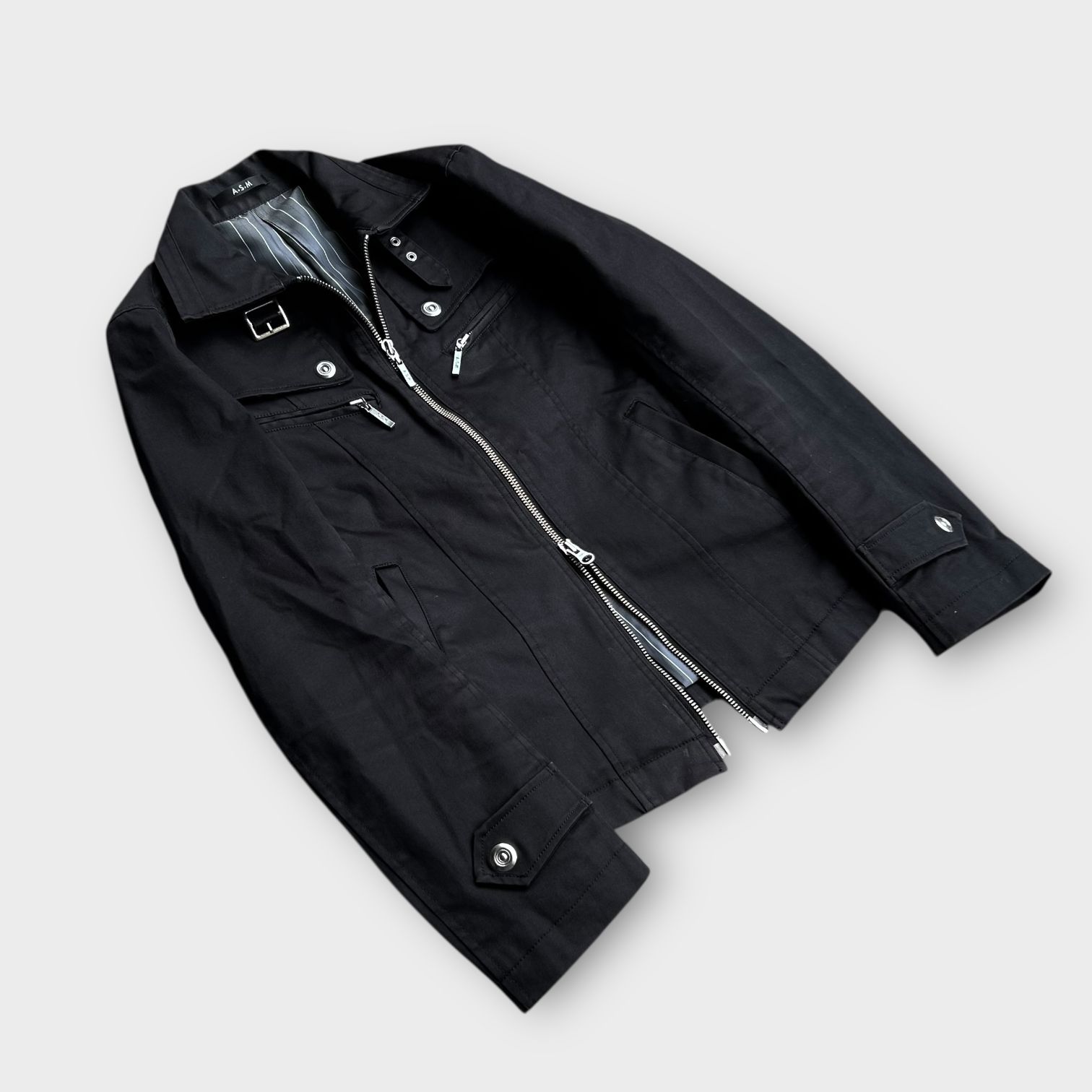 00's Archive ギミック ダブルジップジャケット Y2K アーカイブ