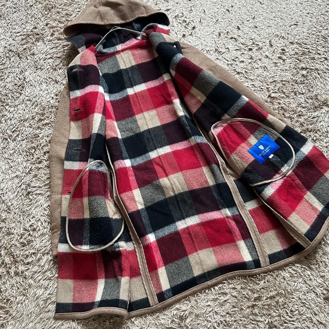 BLUE LABEL コレクション CRESTBRIDGE フーデッド ウールコート 38