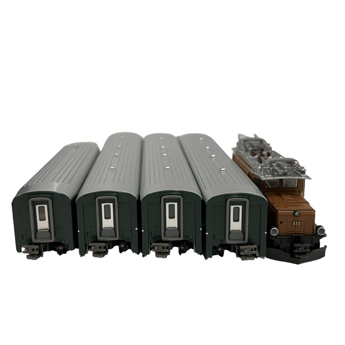 KATO 10-1987 レーティッシュ・クロコダイル アルプスの緑の客車 5両