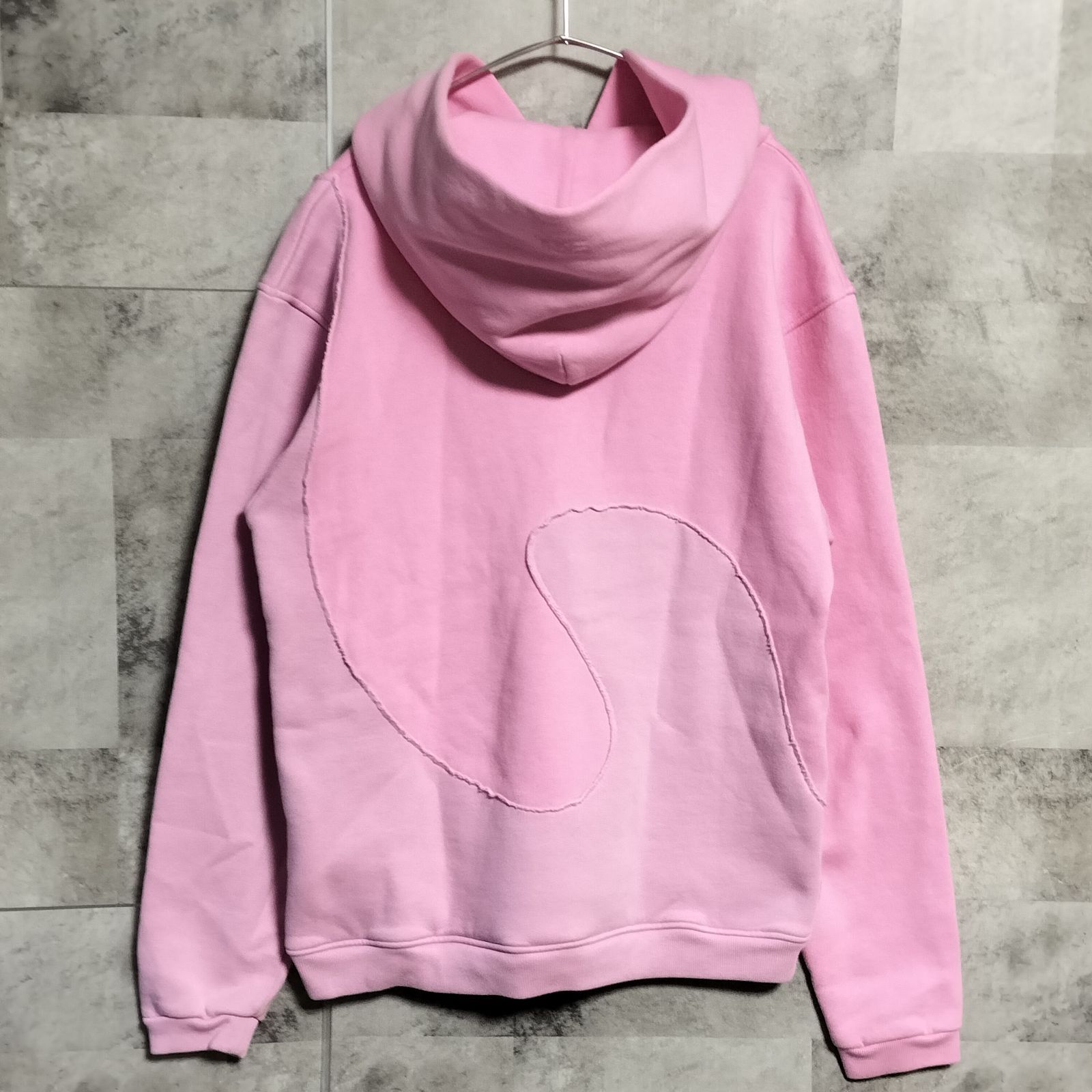 ERL イーアールエス SWIRL FLEECE HOODIE サイズ14A S〜Mサイズ ピンク 